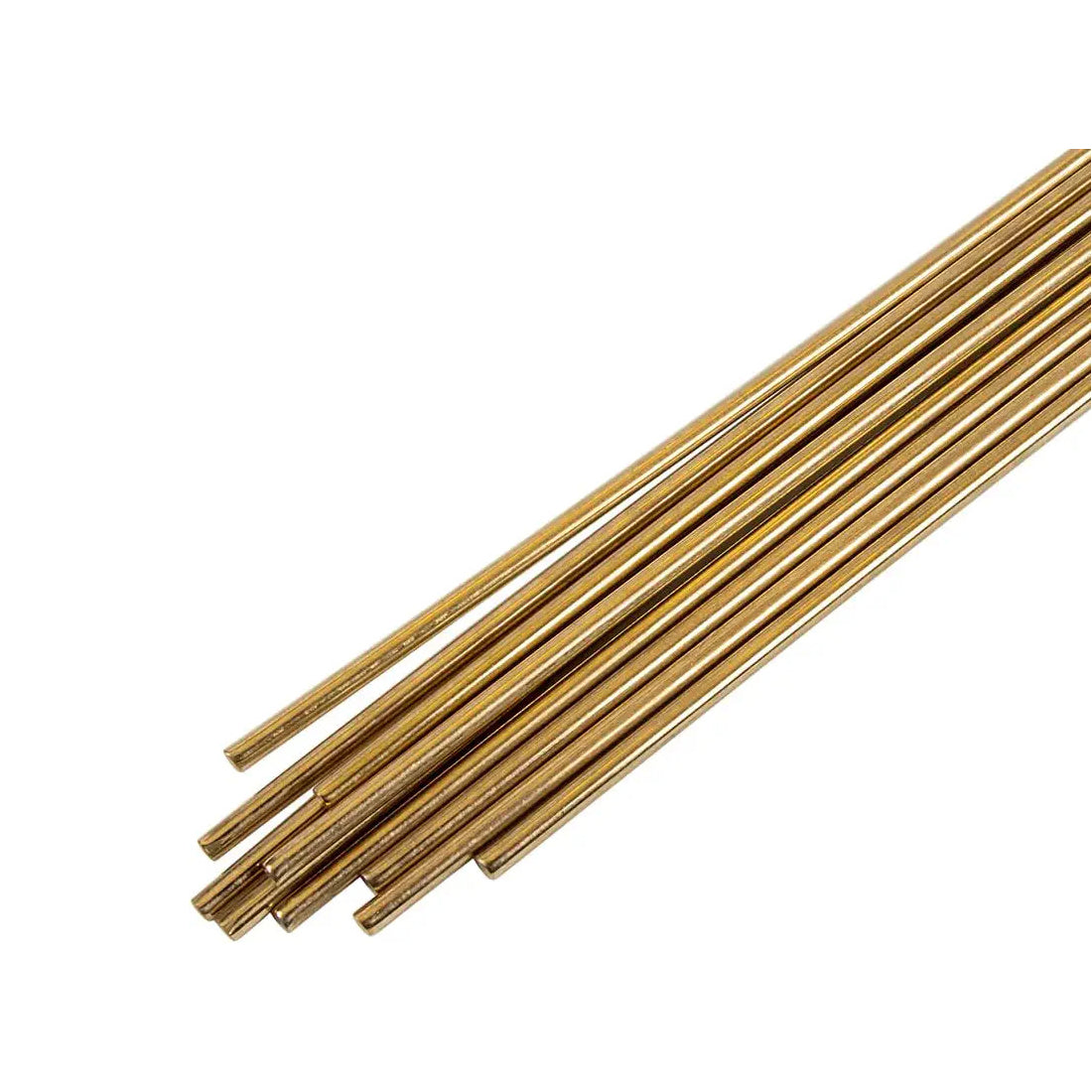 JCUSN 1/2 lb 9 Rods Bronze Brazing Rods Low Temperature For Propane Torch Copper Tin Alloy Welding Rods Soldering Rods Brass Welding Accessories