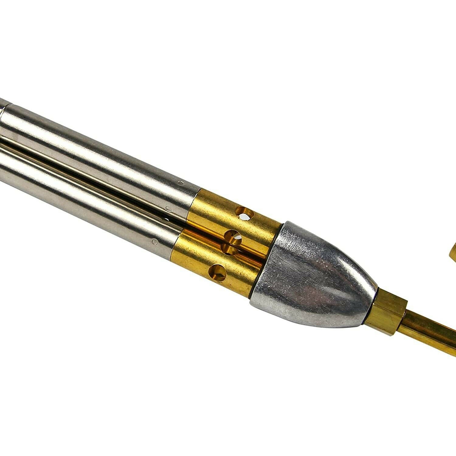 BLUEFIRE - Kit MAPP de triple llama turbo de soplete, cabezal de boquilla  de soldadura de gas de encendido manual para soldadura de tubos de cobre de